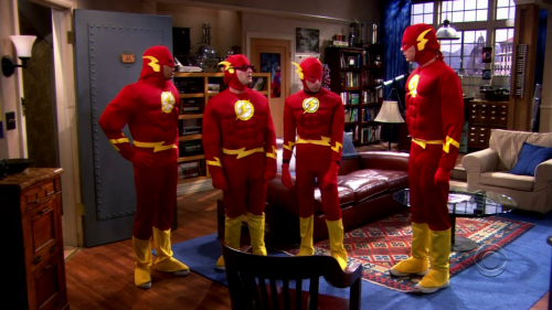 The big bang theory Flash