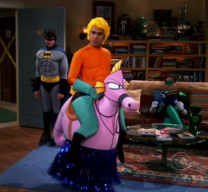 Raj aquaman the big bang theory