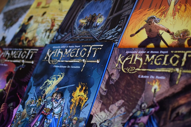 kaamelott bandes dessinées bd