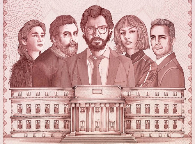 la casa de papel serie